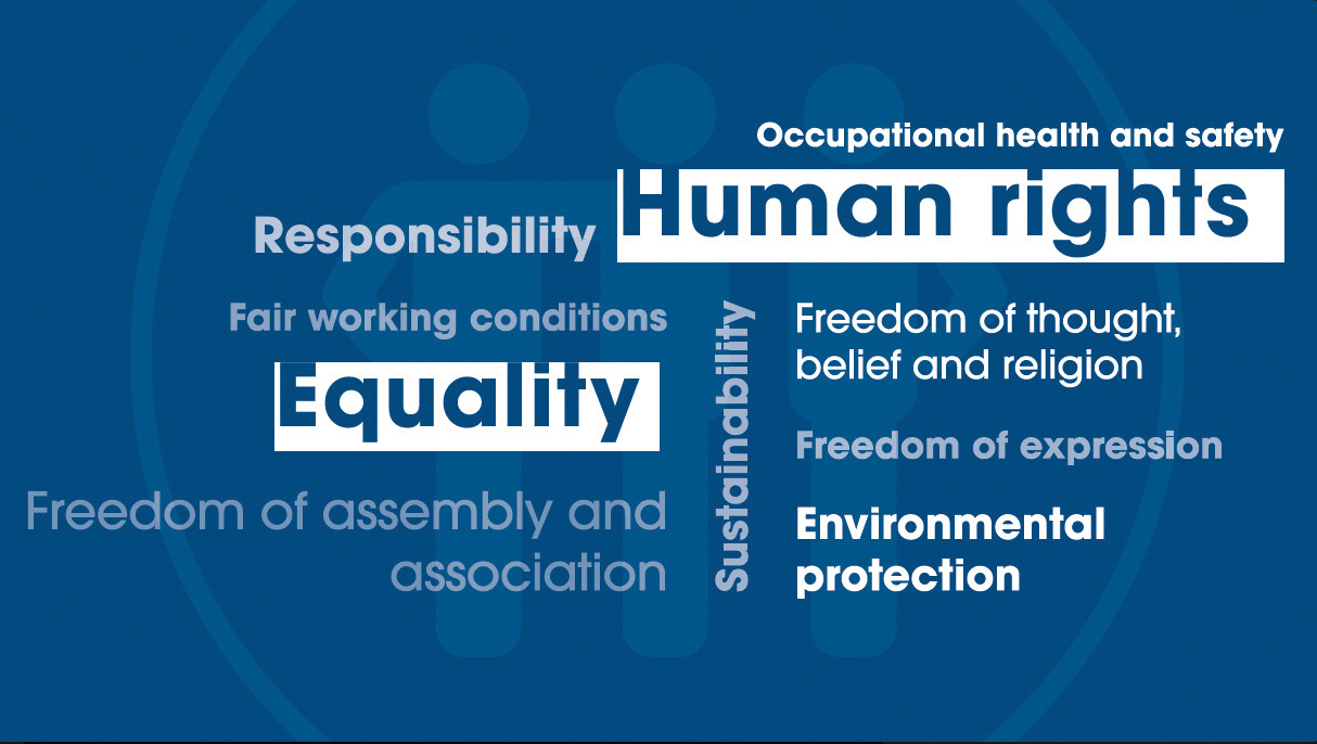 Bauer respects human rights