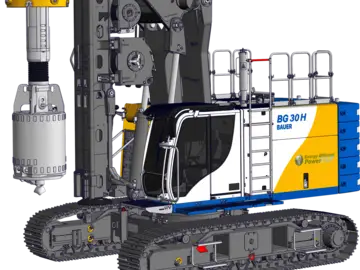 Bauer Maschinen Drilling Rig BG 30 BT 75